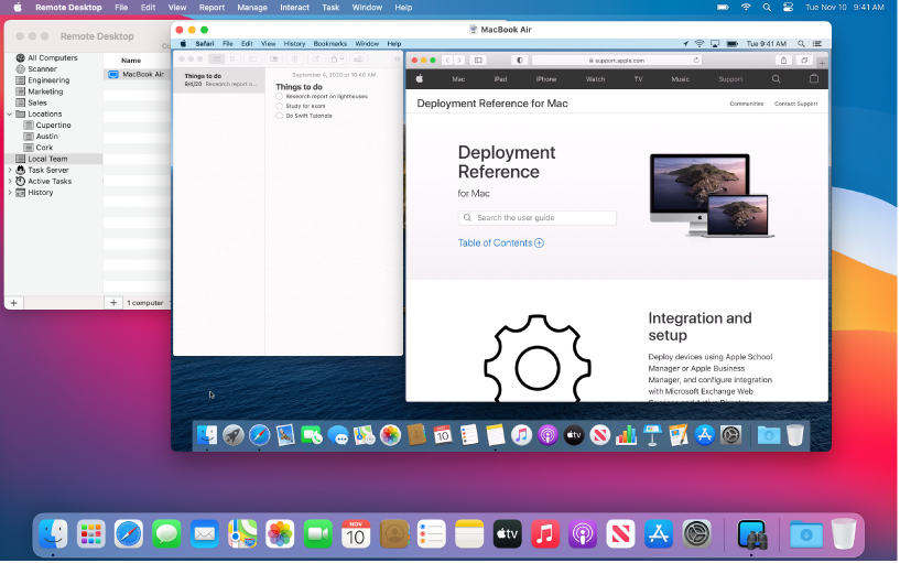 mac osx remote desktop client